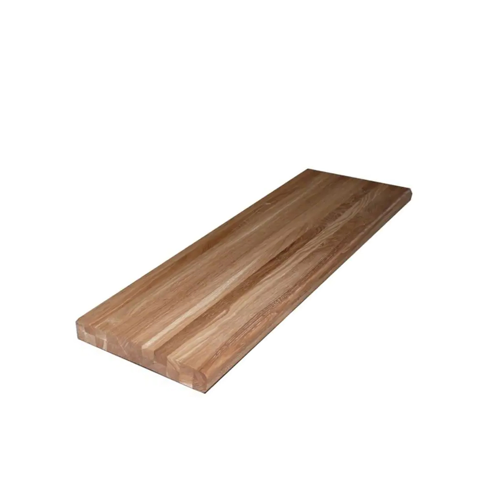 (4x30x90სმ) კიბის საფეხური მუხა EcoWood — ფიცარი